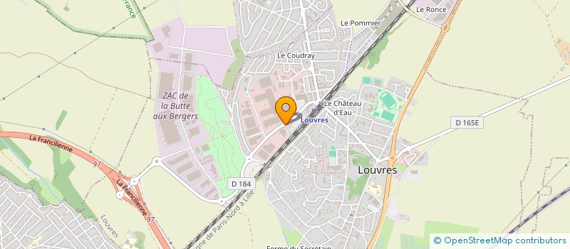 localisation de l'entreprise MONSIEUR FRANCO CAPOGROSSO  LOUVRES