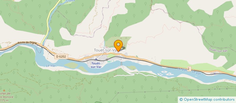 localisation de l'entreprise MONSIEUR FRANCO CHICCHIRICHI  TOUET-SUR-VAR