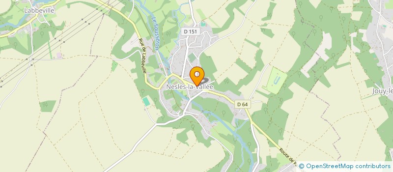 localisation de l'entreprise MONSIEUR FRANCO D ACHILLE  NESLES-LA-VALLEE