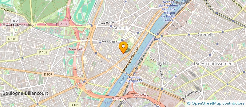 localisation de l'entreprise MONSIEUR FRANCO DECLERCQ  PARIS