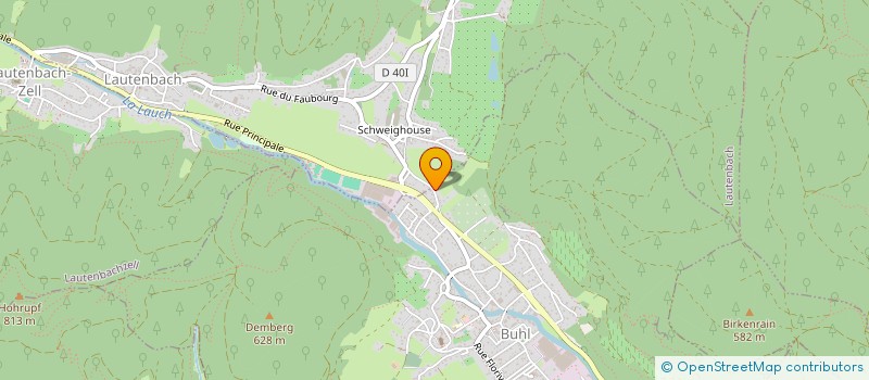 localisation de l'entreprise MONSIEUR FRANCO FANCELLO  BUHL