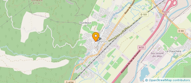 localisation de l'entreprise MONSIEUR FRANCO GIANINI  PEYRUIS