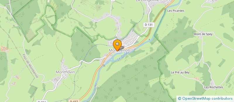 localisation de l'entreprise MONSIEUR FRANCO GOFFREDO  MONTBENOIT