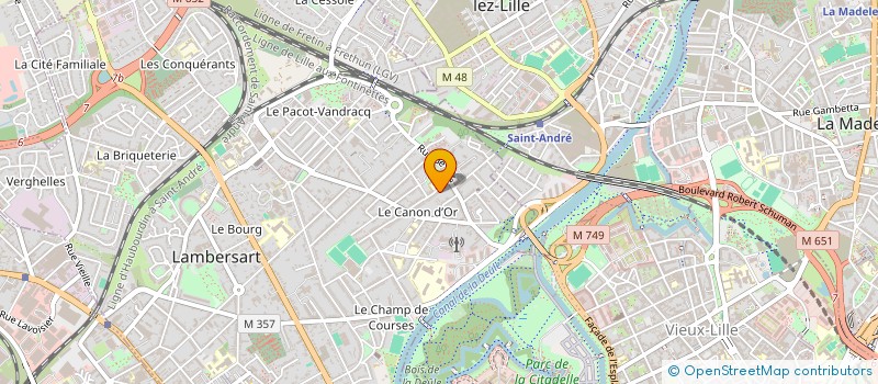 localisation de l'entreprise MONSIEUR FRANCO GRECO à LAMBERSART