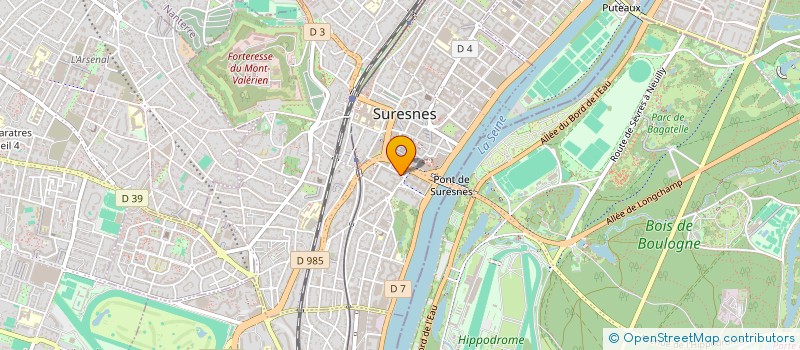 localisation de l'entreprise MONSIEUR FRANCO MARZAROLI à SURESNES