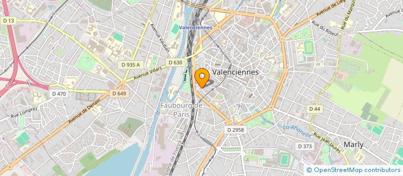 localisation de l'entreprise MONSIEUR FRANCO PERA à VALENCIENNES