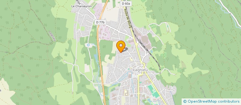 localisation de l'entreprise MONSIEUR FRANCO PIZZUTO à LAGNIEU