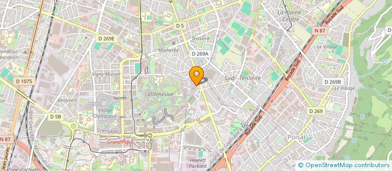 localisation de l'entreprise MONSIEUR FRANCO PULCI  EYBENS