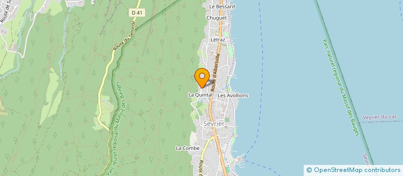 localisation de l'entreprise MONSIEUR FRANCO QUARATO  ANNECY