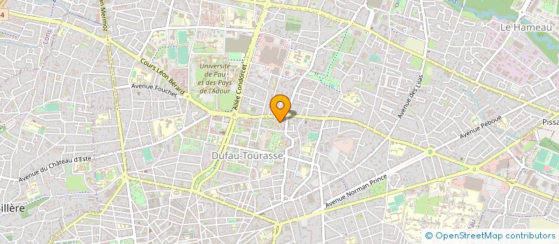 localisation de l'entreprise MONSIEUR FRANCO RAKOTOVOLOLONA à PAU