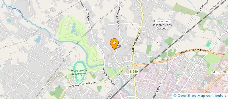 localisation de l'entreprise MONSIEUR FRANCO ROMANZIN  MONTAUBAN