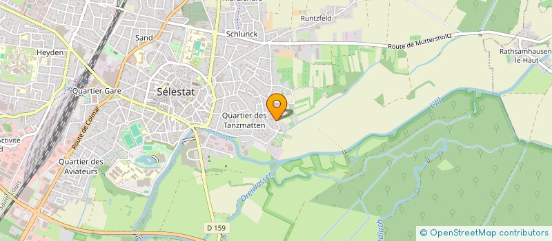 localisation de l'entreprise MONSIEUR FRANCO SPARACELLO à SELESTAT