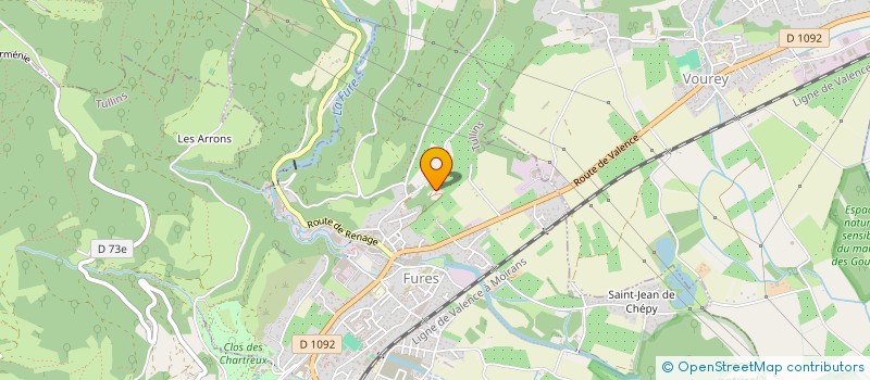 localisation de l'entreprise MONSIEUR FRANCO VALENTE  SAINT-QUENTIN-SUR-ISERE