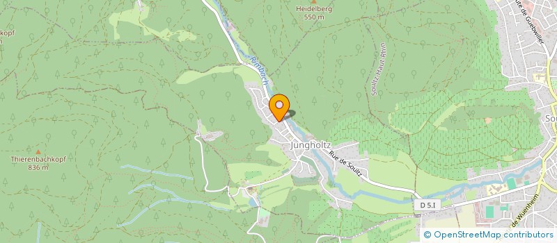 localisation de l'entreprise MONSIEUR FRANCO VERONA  JUNGHOLTZ