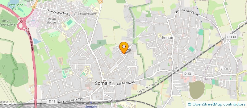 localisation de l'entreprise MONSIEUR FRANCO VIZZI  SOMAIN