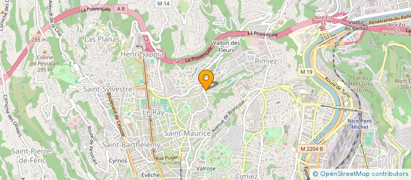 localisation de l'entreprise MONSIEUR FRANCOIS ABEHZELE  NICE