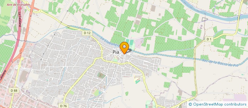 localisation de l'entreprise MONSIEUR FRANCOIS ABRIBAT  PIA