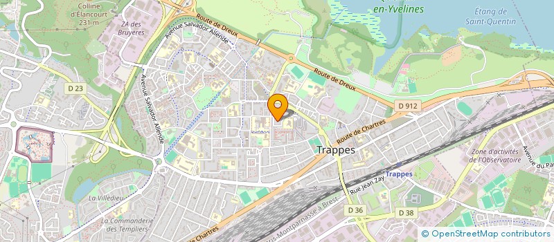 localisation de l'entreprise MONSIEUR FRANCOIS ACHI OHOUO à TRAPPES