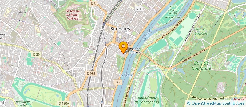 localisation de l'entreprise MONSIEUR FRANCOIS ADAM à SURESNES