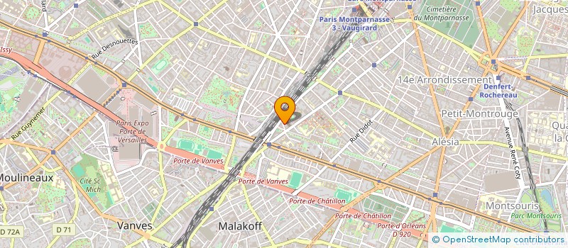 localisation de l'entreprise MONSIEUR FRANCOIS ADRIEN  PARIS