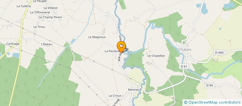 localisation de l'entreprise MONSIEUR FRANCOIS AGEORGES à BELABRE