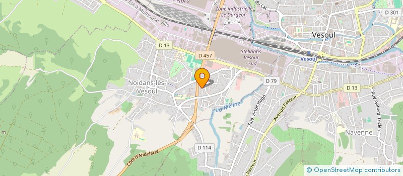 localisation de l'entreprise MONSIEUR FRANCOIS AGNELOT à NOIDANS-LES-VESOUL