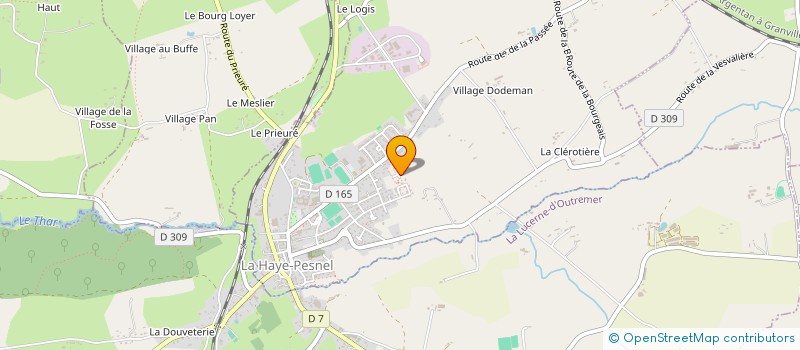 localisation de l'entreprise MONSIEUR FRANCOIS AIME  LA HAYE-PESNEL