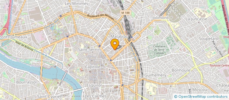 localisation de l'entreprise MONSIEUR FRANCOIS ALAUX à TOULOUSE