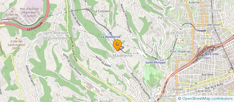 localisation de l'entreprise MONSIEUR FRANCOIS ALBANO à NICE