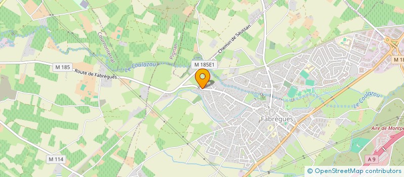 localisation de l'entreprise MONSIEUR FRANCOIS ALBERTI à FABREGUES