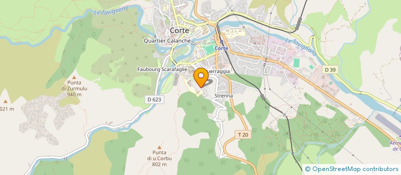 localisation de l'entreprise MONSIEUR FRANCOIS ALBERTINI à CORTE