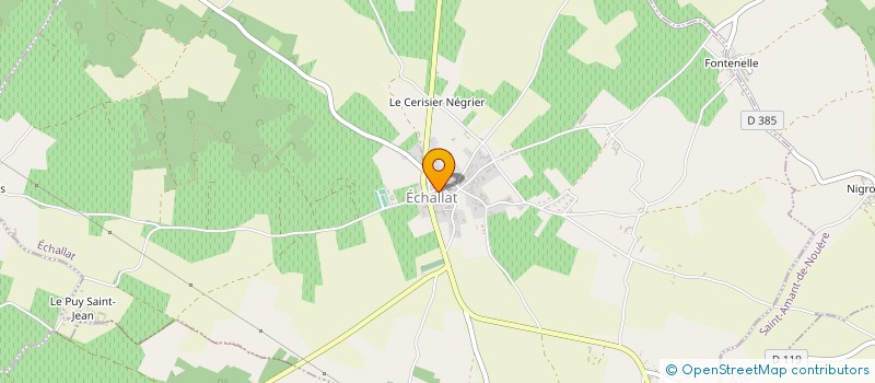 localisation de l'entreprise MONSIEUR FRANCOIS ALEMANY à ECHALLAT