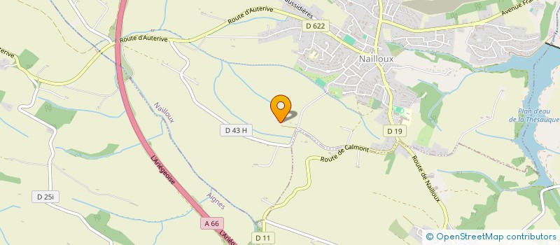 localisation de l'entreprise MONSIEUR FRANCOIS-ALEXANDRE GARAVEL  CAIGNAC