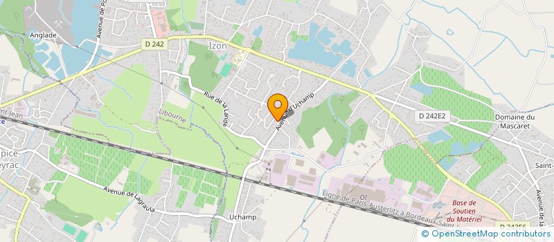 localisation de l'entreprise MONSIEUR FRANCOIS ALIBAUD--VALLEE  IZON