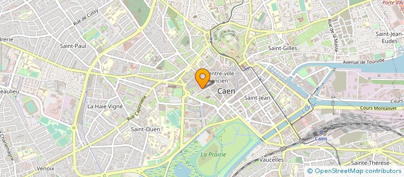 localisation de l'entreprise MONSIEUR FRANCOIS ALLAIN à CAEN