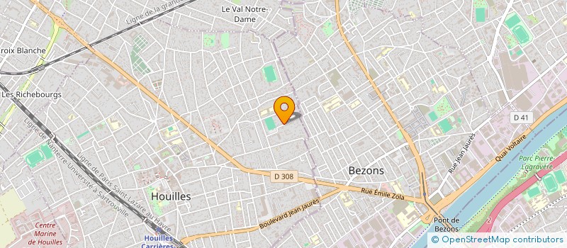 localisation de l'entreprise MONSIEUR FRANCOIS ALLANTAZ  HOUILLES