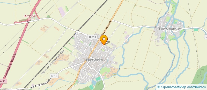 localisation de l'entreprise MONSIEUR FRANCOIS ALLARD  EBERSHEIM