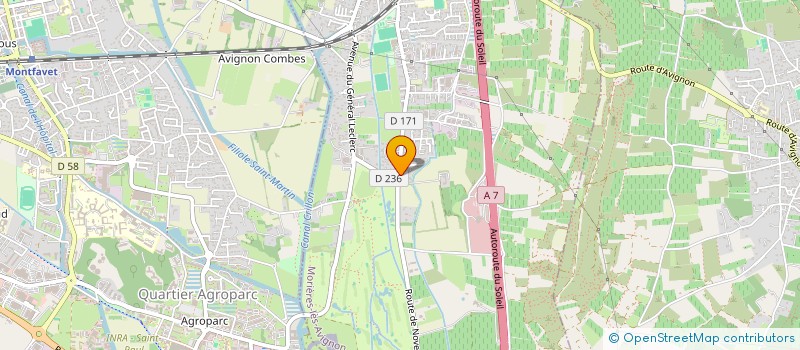 localisation de l'entreprise MONSIEUR FRANCOIS ALTAYRAC  MORIERES-LES-AVIGNON