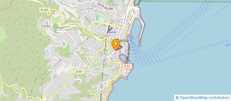 localisation de l'entreprise MONSIEUR FRANCOIS AMBROSINI à BASTIA