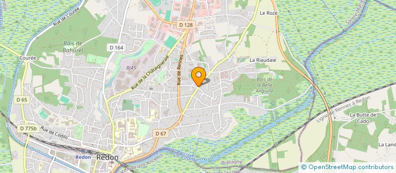 localisation de l'entreprise MONSIEUR FRANCOIS AMIEL  REDON