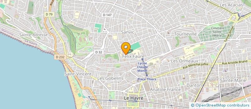 localisation de l'entreprise MONSIEUR FRANCOIS AMIELH à LE HAVRE