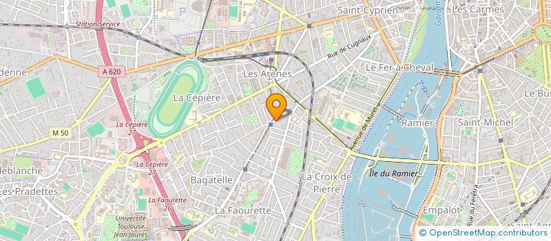 localisation de l'entreprise MONSIEUR FRANCOIS AMOROS à TOULOUSE