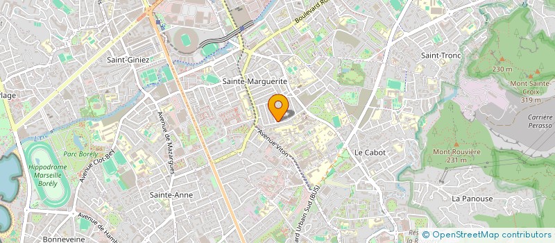 localisation de l'entreprise MONSIEUR FRANCOIS AMPHOUX  MARSEILLE