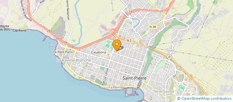 localisation de l'entreprise MONSIEUR FRANCOIS ANDRE à SAINT-PIERRE