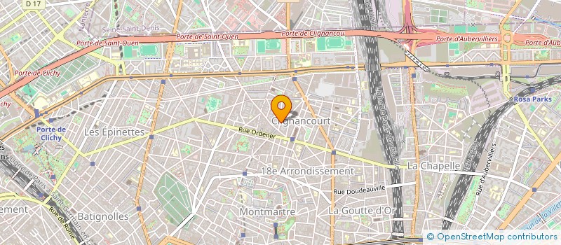 localisation de l'entreprise MONSIEUR FRANCOIS ANDRE  PARIS