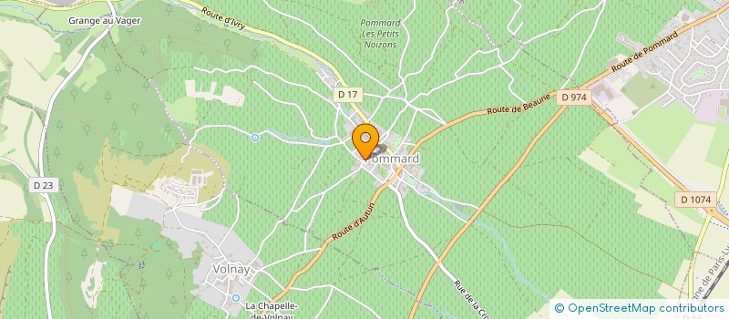 localisation de l'entreprise MONSIEUR FRANCOIS ANDRE à POMMARD