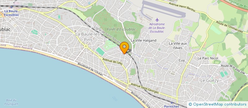 localisation de l'entreprise MONSIEUR FRANCOIS ANDREANI  LA BAULE-ESCOUBLAC