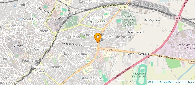 localisation de l'entreprise MONSIEUR FRANCOIS ANDRIOT  NIMES