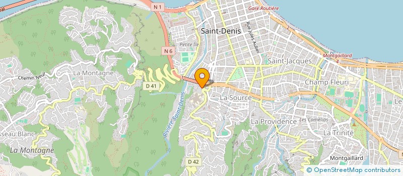 localisation de l'entreprise MONSIEUR FRANCOIS ANDY à SAINT-DENIS