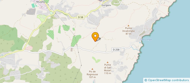 localisation de l'entreprise MONSIEUR FRANCOIS ANGELI à BONIFACIO